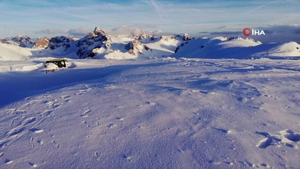 Karlı dağlarda terör operasyonu