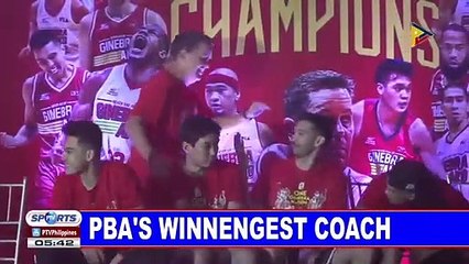 PBA's winningest coach