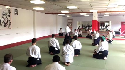 1. Kubi shime, Bruno Gonzalez Seminar Esneux Belgium 2018  Part 4