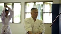 Bokken class, Bruno Gonzalez Djakarta Aikido seminar, Indonesia 2017  Part 1 9