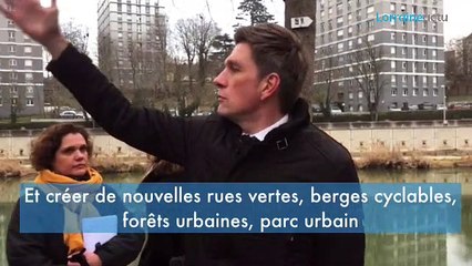 Municipales 2020 : Mathieu Klein dévoile sa vision des quartiers Rives de Meurthe et Alstom