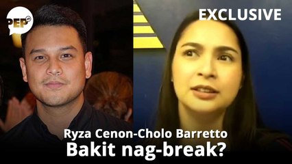 Sasagutin ba ni Ryza Cenon kung bakit sila nag-break ni Cholo Barretto? | PEP Exclusive