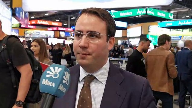 Fernando Giménez Giménez Diputado Delegado de Presidencia, Lucha contra la Despoblación y Turismo, Fitur 2020