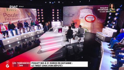 Les tendances GG : Poulet bio à 51 euros en Guyane, le tweet choc d'un député - 24/01