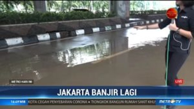 Genangan Air di Jalan Yos Sudarso Telah Surut