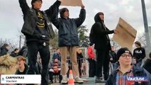 Carpentras: des lycéens manifestent contre la réforme du bac