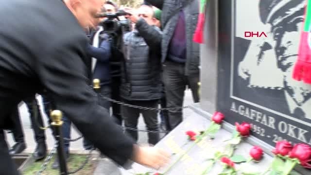 Diyarbakır şehit emniyet müdürü gaffar okkan anıldı