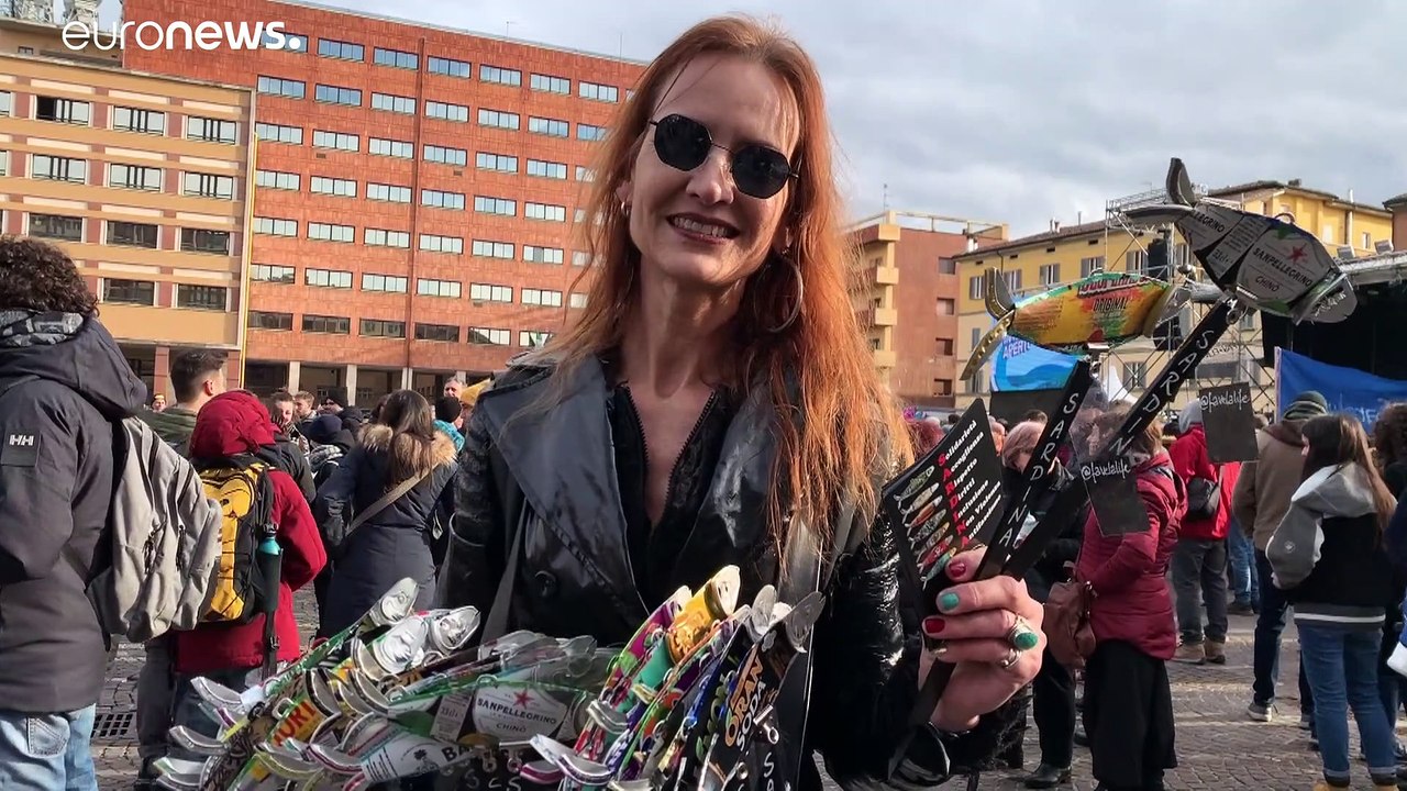 Regionalwahl in Italien: 40.000 Sardinen gegen Salvini