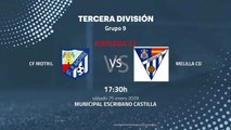 Previa partido entre CF Motril y Melilla CD Jornada 22 Tercera División