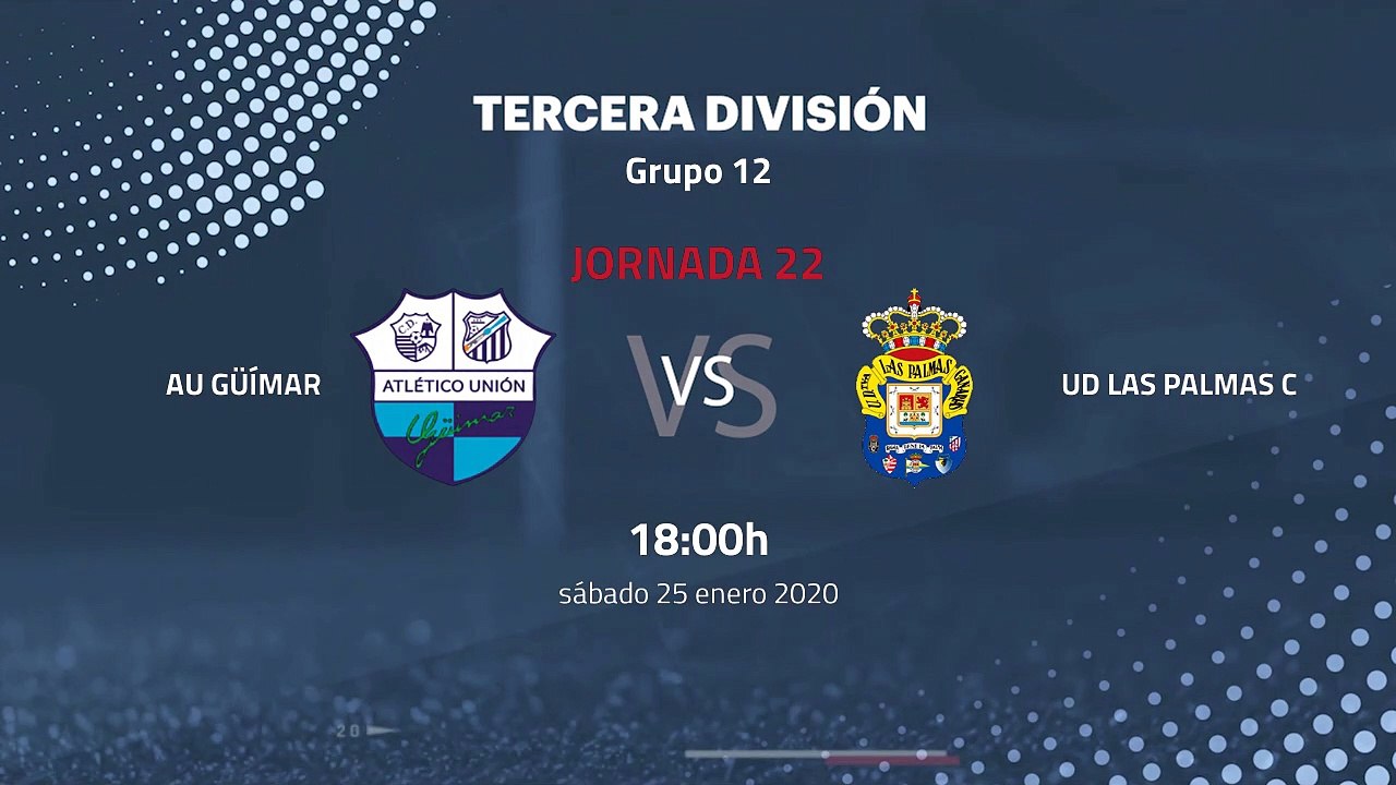 Previa partido entre AU Güímar y UD Las Palmas...