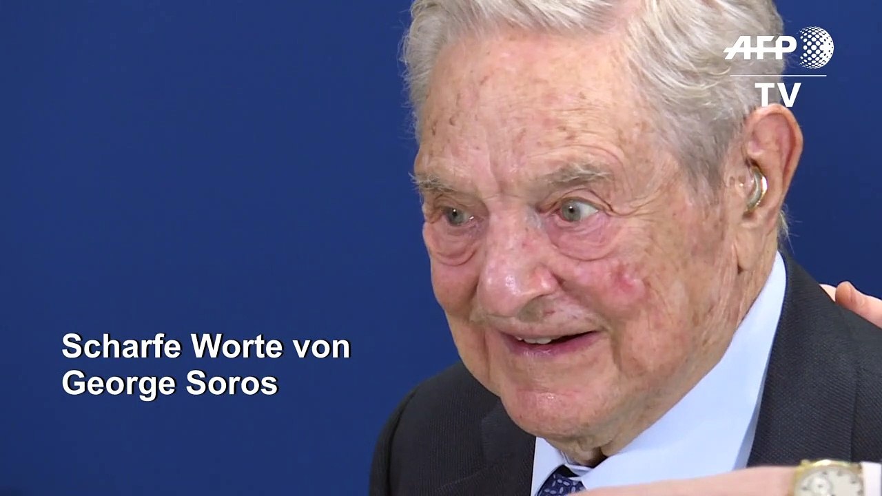 Soros: Trumps Narzissmus ist pathologisch