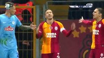 Galatasaray 2 - 1 Çaykur Rizespor Maçın Geniş Özeti ve Golleri (Ziraat Türkiye Kupası Son 16 Turu Rövanş Maçı)