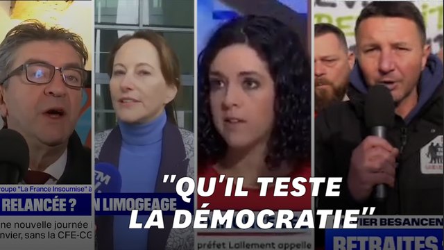 Macron refuse qu'on parle de dictature, ses adversaires lui répondent