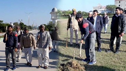 आजम खान की जौहर यूनिवर्सिटी से जमीन कब्जा मुक्त, किसानों को वापस देने के लिए नपाई शुरू