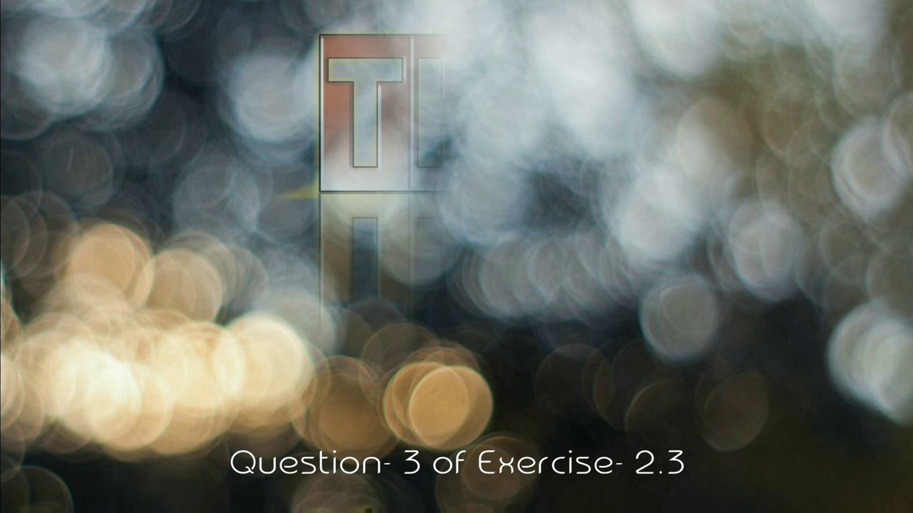 Ex 2.3 "Q. 3" class 9|Maths NCERT in hindi |by  THE CLASSES|Polynomials)