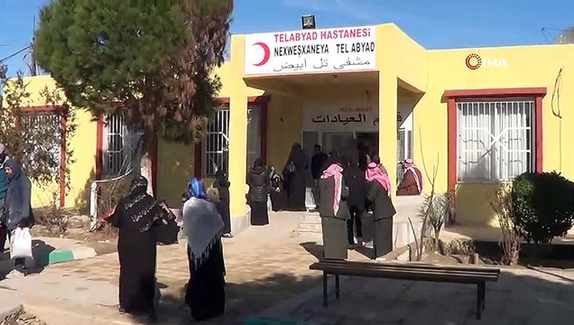- Telabyad Hastanesi tam kapasite ile hizmet vermeye başladı- Günde 700-800 kişi muayene oluyor