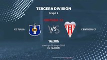 Previa partido entre CD Tuilla y L´Entregu CF Jornada 22 Tercera División
