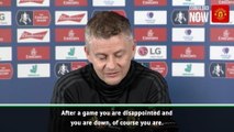 Man United have to look forward - Solskjaer