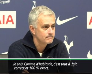 Quand Mourinho ironise sur Bruno Fernandes