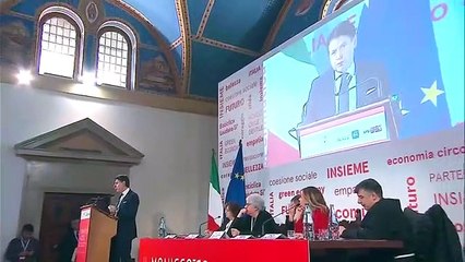 Conte aalla presentazione del "Manifesto di Assisi"  (24.01.20)