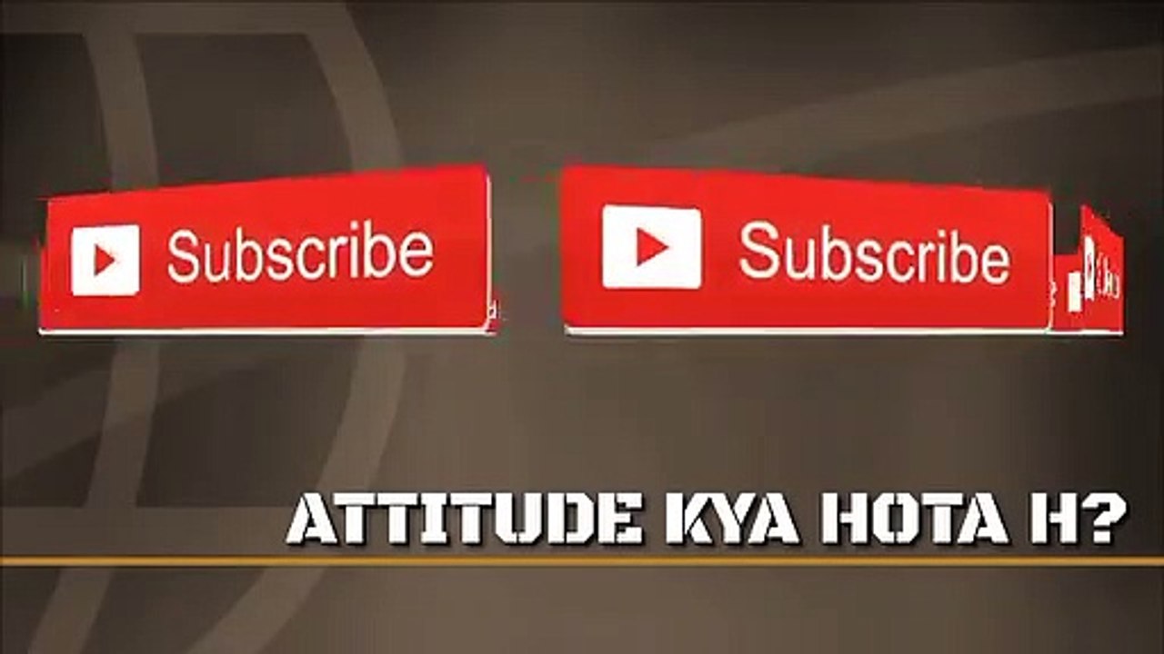 ATTITUDE KYA HOTA HAI attitude dikhana matlab kya hai   How to show attitude in hindi