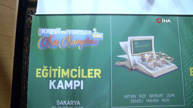 Eğitimciler kampının konuğu Yunus Emre Enstitüsü Başkanı Şeref Ateş oldu