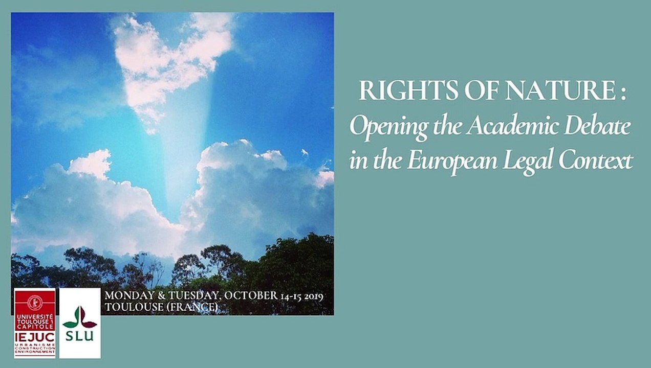 "Navigating the Rights of Nature Turn : Legal, Moral, and Political Issues", P. Brunet, Professor of Law at the University of Paris Panthéon-Sorbonne, @IEJUC_Rights of nature_03_P_Brunet