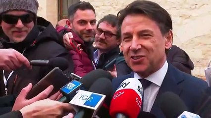Conte - Punto stampa da Assisi (24.01.20)