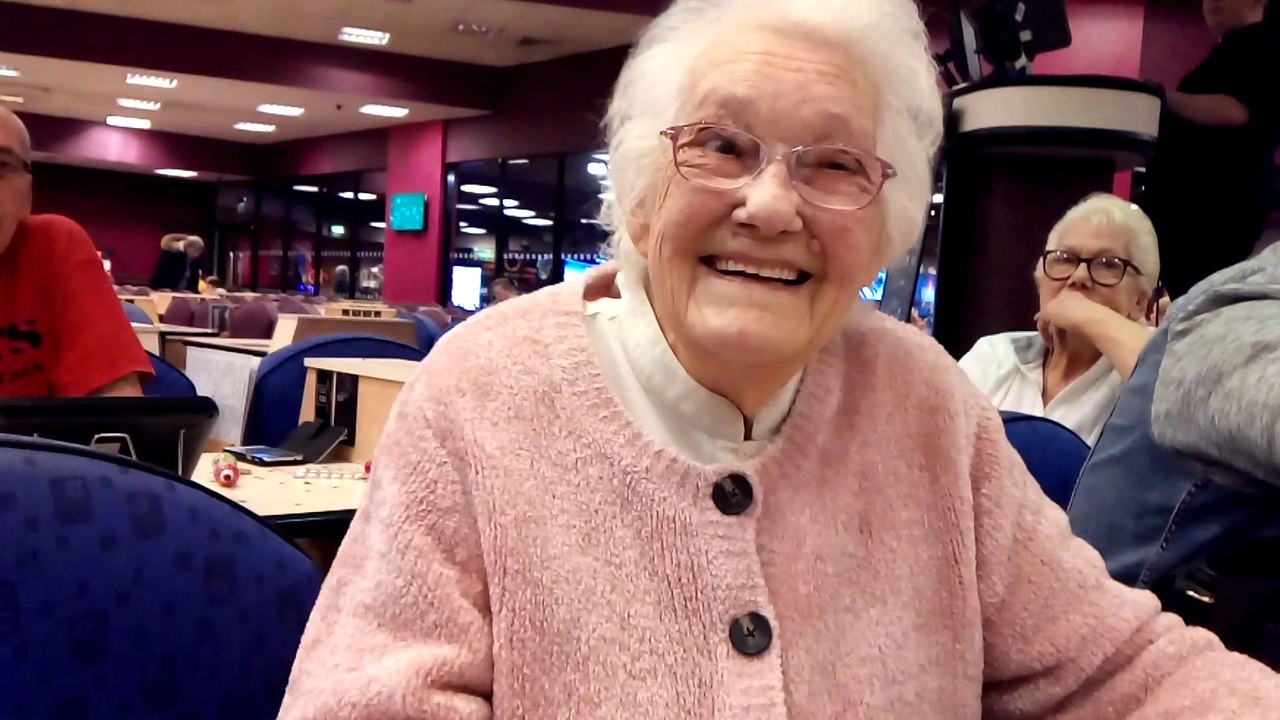 Rose Samuels' 100th birthday bingo