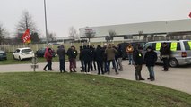 Vendredi 24 janvier, de 200 à 250 personnes ont manifesté contre la réforme des retraites