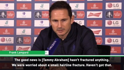 Download Video: Abraham injury still unclear - Lampard