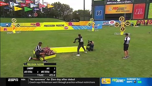 Precision Passing- 2020 Pro Bowl Skills Showdown - Dailymotion