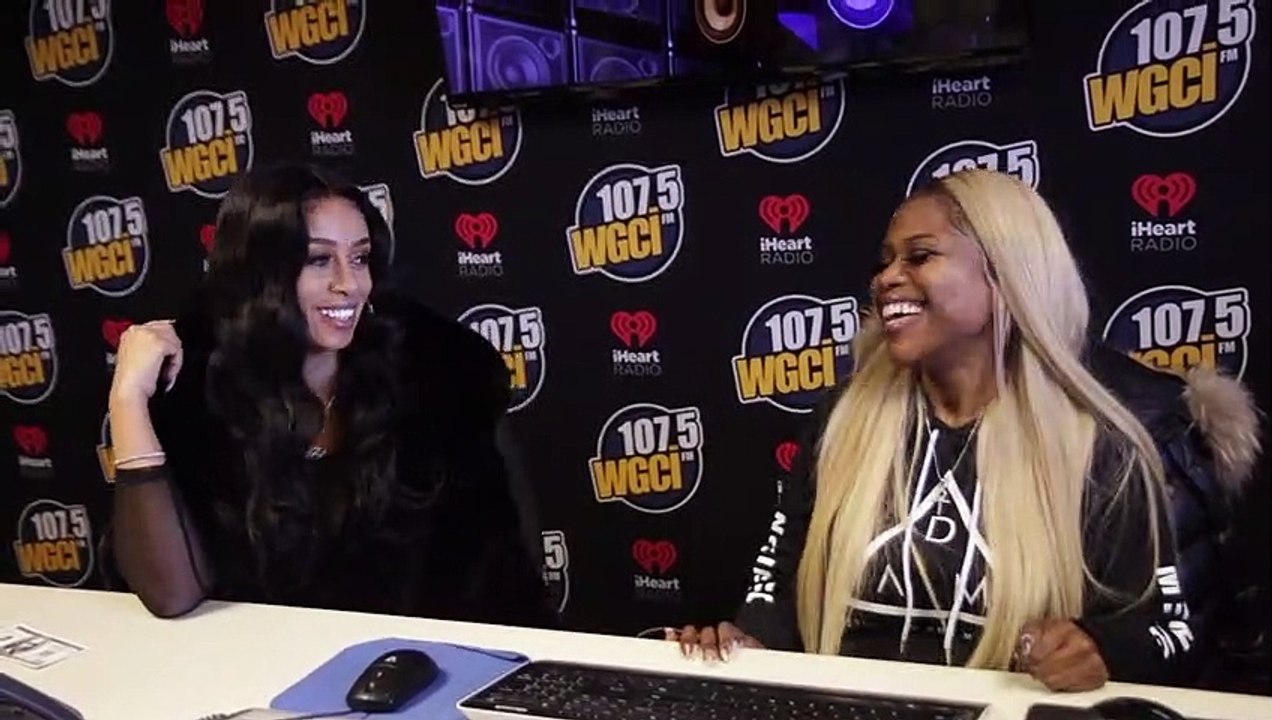 ChellaH "Thick Girl Thursdays" WGCI Interview With Frankie Robinson