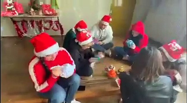 Un Noël intergénérationnel pour les élèves et les étudiants du lycée Mathias