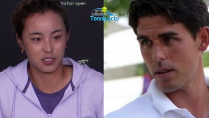 Open d'Australie 2020 - Thomas Drouet : "Qiang Wang est un diamant ! Elle respecte son entraineur et elle l'écoute"