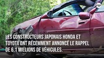 6 millions de véhicules rappelés pour des airbags risquant de ne pas se déclencher en cas d'accident