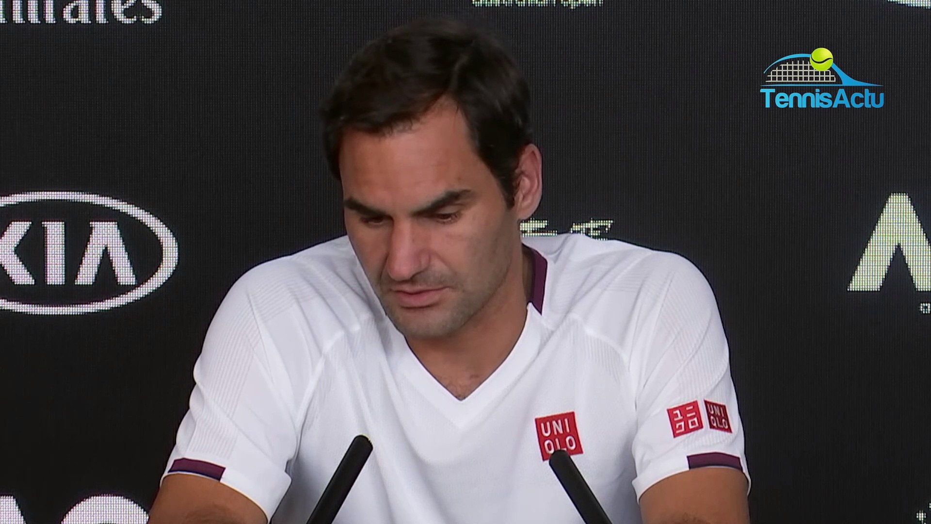 Open d'Australie 2020 - Roger Federer : "Gagner mon 100e match en Australie  de cette façon, je ne vais jamais oublier" - Vidéo Dailymotion