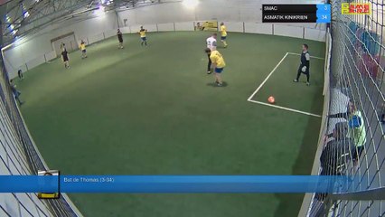 But de Thomas (3-34) - SMAC Vs ASMATIK KINIKRIEN - 23/01/20 21:00 - LIGUE 3 - Poitiers Game Parc