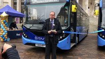 Environmentally-friendly buses are launched in Portsmouth
