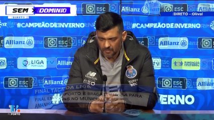Conferência de Imprensa  Final Taça da Liga 2020  SC Braga x FC PORTO