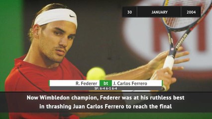 Federer's five best wins in Melbourne