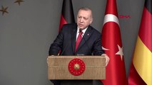 Erdoğan ile merkel ortak basın toplantısı soru cevap