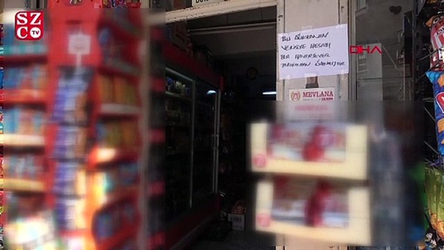 Robin Hood’ bu sefer İzmit’te ortaya çıktı! Cama not yapıştırdı