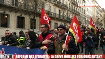 Le 18:18 - Les opposants à la réforme des retraites restent fortement mobilisés