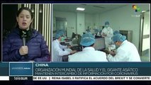 China y OMS comparten información sobre nuevo coronavirus