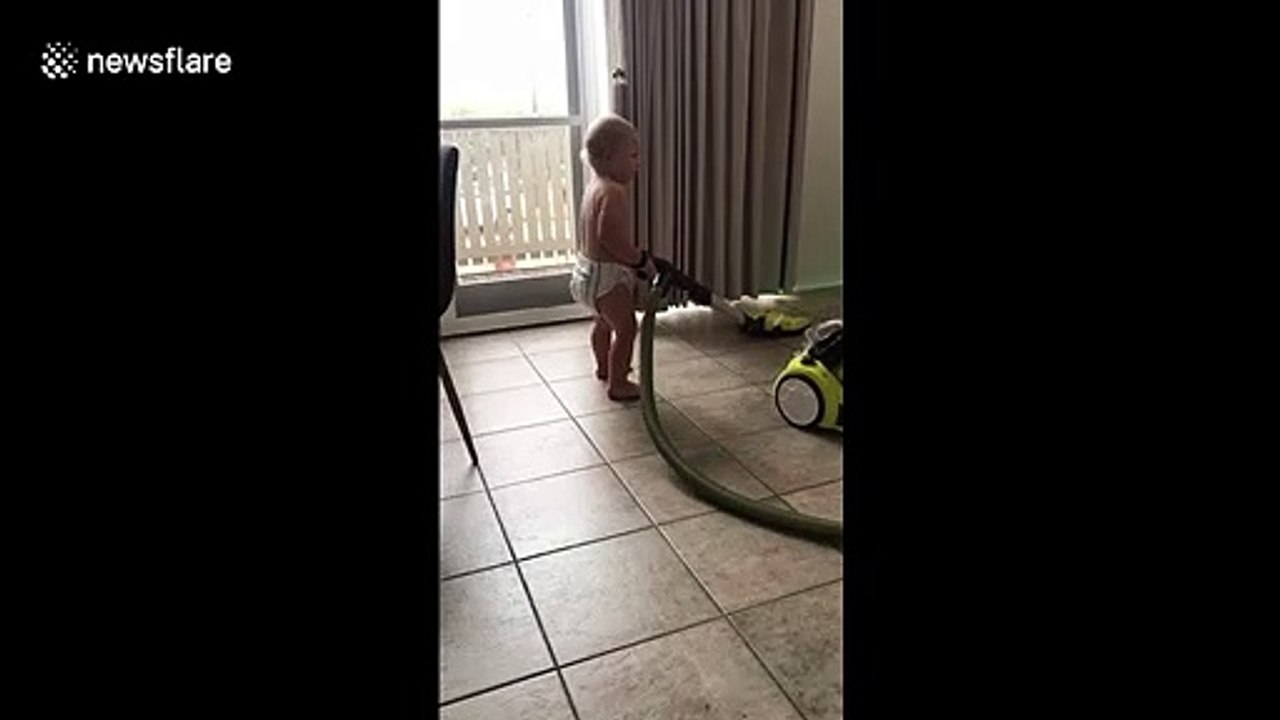 'Parenting is easy!' Aussie dad chills on the sofa while his kids do the chores