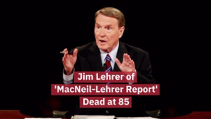 Jim Lehrer Has Died