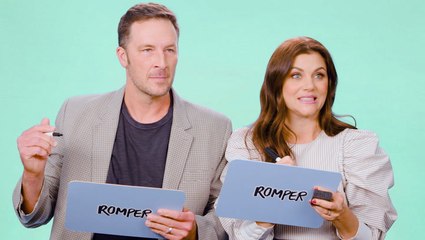Tiffani Thiessen & Brady Smith Play “How Well Do You Know Each Other?”