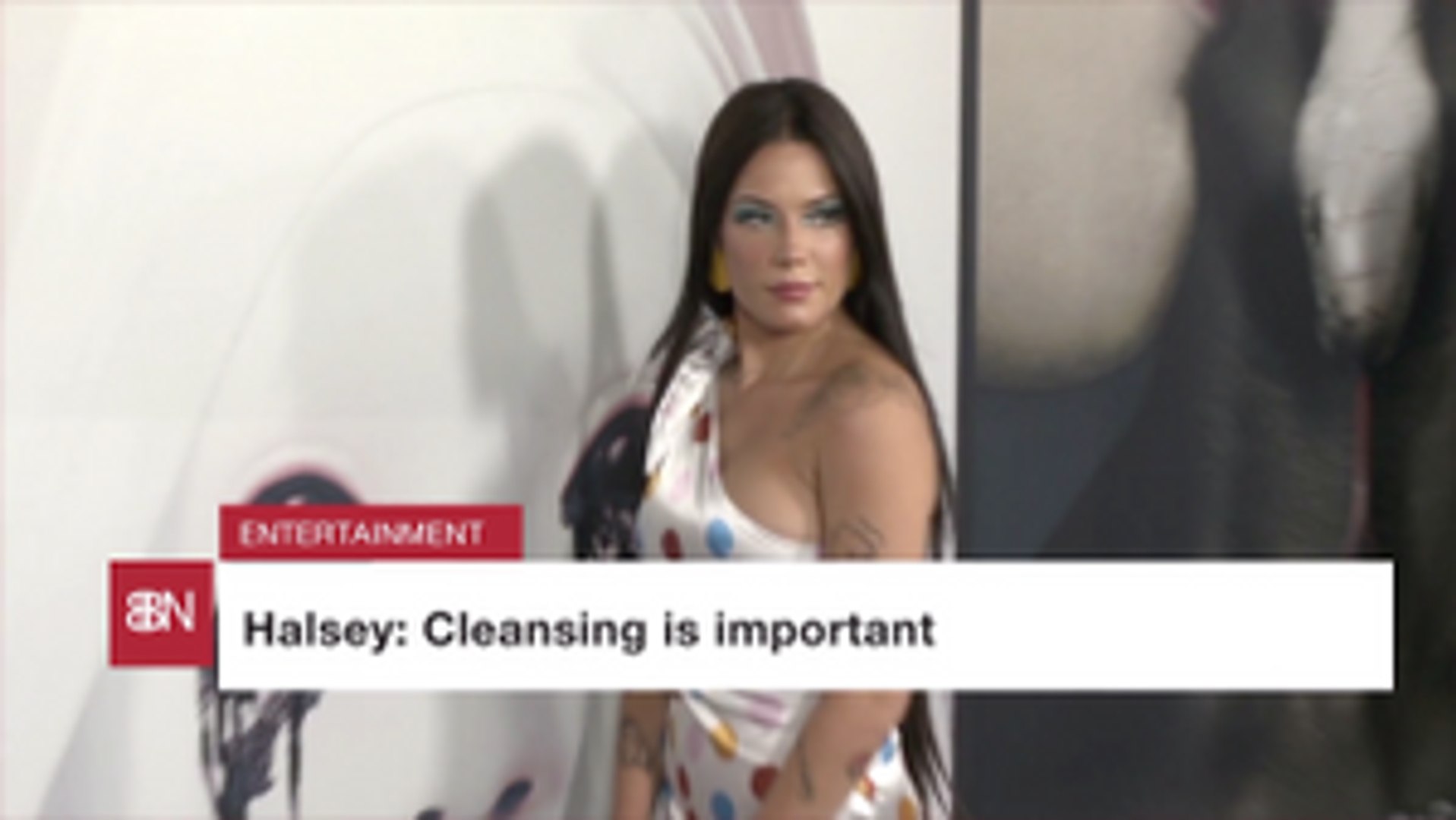 ⁣Halsey Talks About Cleansing