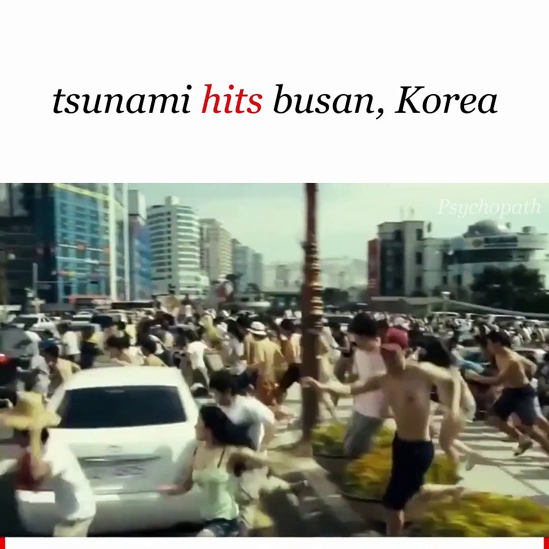 Tidal Wave Tsunami Hits Busan Korea Video Video Dailymotion